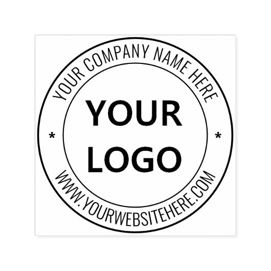 カスタム文字ロゴと自己印鑑 セルフインキングスタンプ (デザイン)