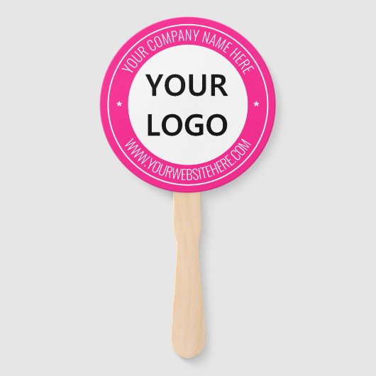 カスタム文字ロゴハンドファン選択カラー ハンドファン (裏面)