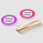 カスタム文字ロゴハンドファン選択カラー ハンドファン (組立なし)