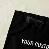 カスタム文字ロゴビーチタオル色の選択 ビーチタオル (インサイチュ)