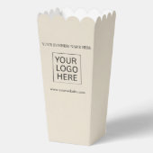 カスタム文字ロゴ包装ポップコーン フェイバーボックス (正面)