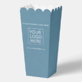 カスタム文字ロゴ包装ポップコーン フェイバーボックス (裏面)