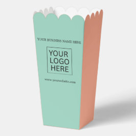 カスタム文字ロゴ包装ポップコーン フェイバーボックス