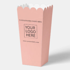 カスタム文字ロゴ包装ポップコーン フェイバーボックス