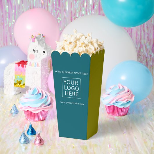 カスタム文字ロゴ包装ポップコーン フェイバーボックス (パーティー)