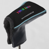 カスタム文字ロゴ及びゴルフヘッドカバーテンプレート ゴルフヘッドカバー (3/4 正面)