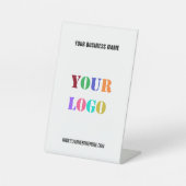 カスタム文字ロゴ及び台座サイン 台座サイン (正面)