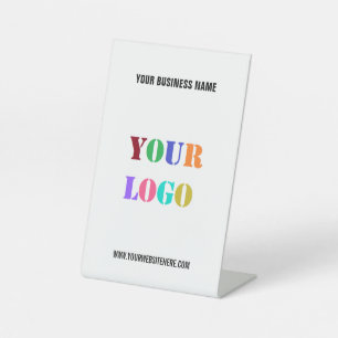 カスタム文字ロゴ及び台座サイン 台座サイン