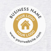 カスタム文字ロゴ及び衣料品 ラベル (デザイン1)