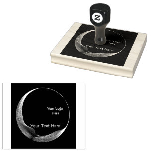 カスタム文字ロゴ画像ウッドアートラバースタンプ ラバースタンプ