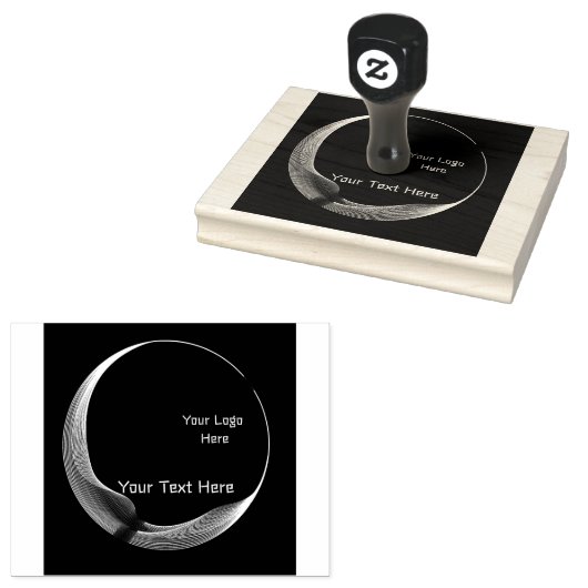 カスタム文字ロゴ画像ウッドアートラバースタンプ ラバースタンプ (押印)