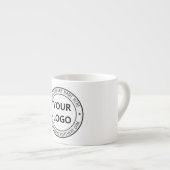 カスタム文字ロゴ・エスプレッソカップ エスプレッソカップ (正面右)