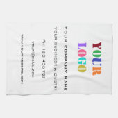 カスタム文字ロゴ・キッチンタオル キッチンタオル (横)