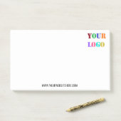 カスタム文字ロゴ ポストイット (デスク)