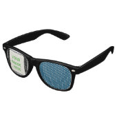 カスタム文字ロゴ レトロサングラス (アングル)