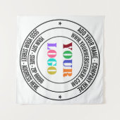 カスタム文字ロゴ・宣伝用タペストリー タペストリー (正面(横))