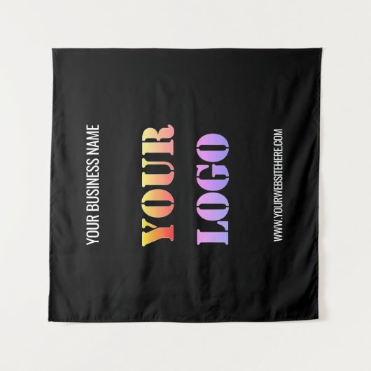 カスタム文字ロゴ・宣伝用タペストリー タペストリー (正面)