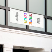 カスタム文字ロゴ・広告宣伝用バナー事業 横断幕 (ビルの外側)