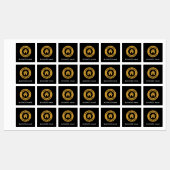 カスタム文字ロゴ・衣料品ラベル ラベル (シート)