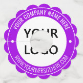 カスタム文字ロパーソナライズされたゴラベル ワイングラスタグ (正面)