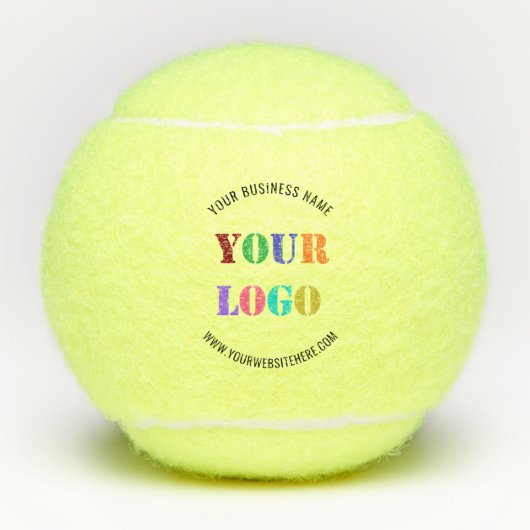 カスタム文字ロパーソナライズされたゴ テニスボール (正面)