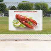 カスタム文字ロブスター 横断幕 (インサイチュ)