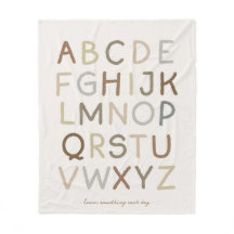 カスタム文字ヴィンテージ絵を描Alphabet子供部屋ルーム