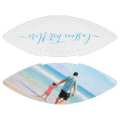 カスタム文字付きお気に入りのフォトサッカー アメリカンフットボール (パネル)