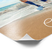 カスタム文字付きお気に入りのフォトプリント フォトプリント            (角)