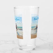 カスタム文字付きフォトグラス家族の写真 タンブラーグラス (左)