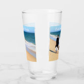 カスタム文字付きフォトグラス タンブラーグラス (左)