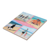 カスタム文字付きフォトコラージセラミックタイル タイル (側面)