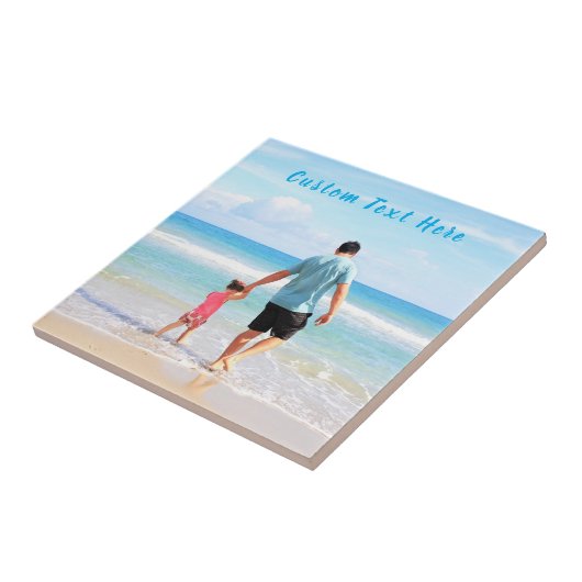 カスタム文字付きフォトセラミックタイル タイル (側面)