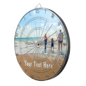 カスタム文字付きフォトダーツボード ダーツボード (正面右)