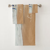 カスタム文字付きフォトバスタオル バスタオルセット (インサイチュ)