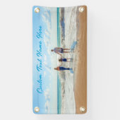 カスタム文字付きフォトバナー 横断幕 (縦)