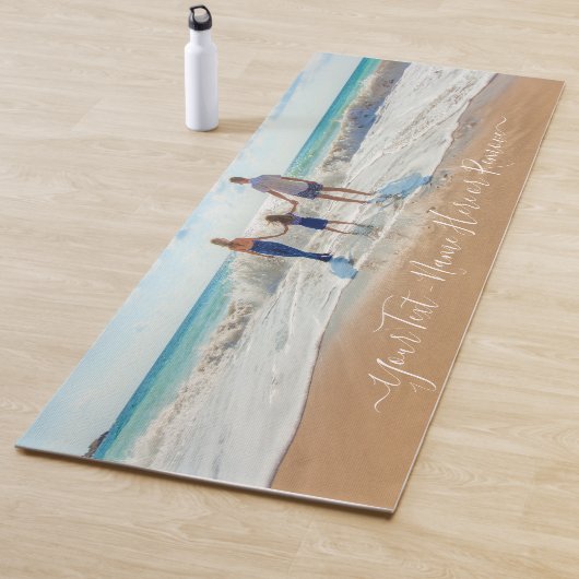 カスタム文字付きフォトヨガマット ヨガマット