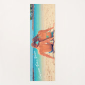 カスタム文字付きフォトヨガマット ヨガマット (正面)