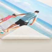 カスタム文字付き写真シャーパブランケット シェルパブランケット (3/4)