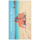 カスタム文字付き写真テーブルクロス テーブルクロス (正面)