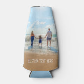 カスタム文字付き写真ボトルクール ボトルクーラー (正面)