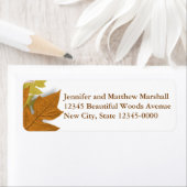 カスタム文字付き紅葉 ラベル (インサイチュ)