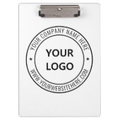 カスタム文字会社ロゴとクリップボード クリップボード (正面)