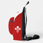 カスタム文字医療プロフェッショナル スリングバッグ (右)