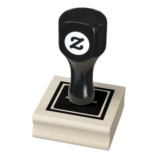 カスタム文字印エレガント印公署 ラバースタンプ (スタンプ)