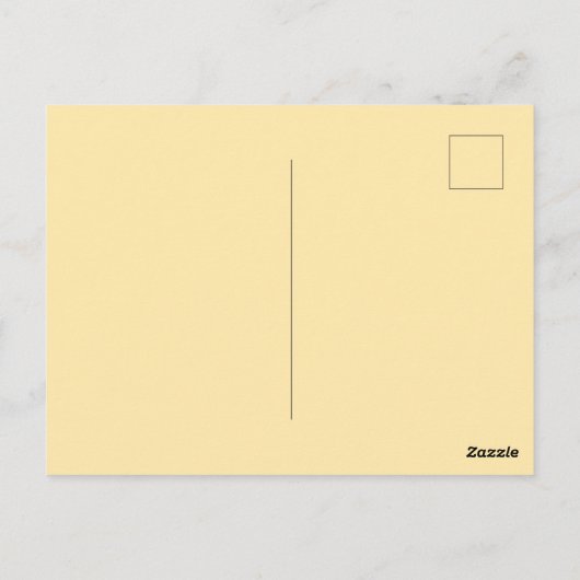 カスタム文字又は名飛んでいる象 ポストカード (裏面)