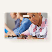 カスタム文字及び写真バッジ バッジ (正面)