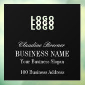 カスタム文字名ビジネス・ウィンドウの固定 ウィンドウサイン (シート3)