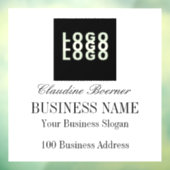 カスタム文字名ビジネス・ウィンドウの固定 ウィンドウサイン (シート3)