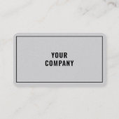 カスタム文字名情報名刺あなたの色 名刺 (裏面)